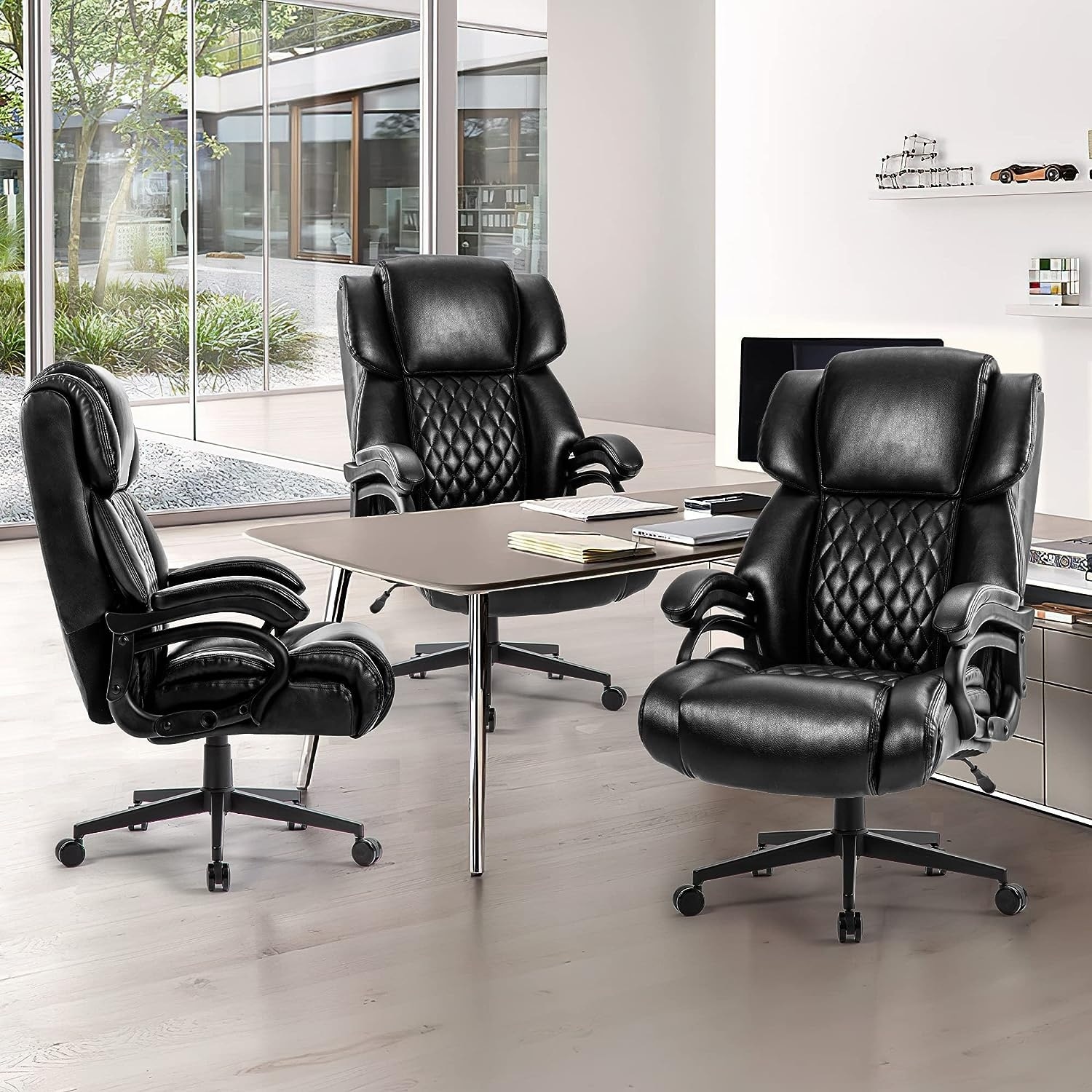 Adjustable executive sale office chair