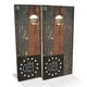 preview thumbnail 9 of 7, Georgia Flag Vintage Outdoor Cornhole Board Set All-Weather 2x4 - Include Carrying Case