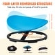 preview thumbnail 9 of 40, Kids Swivel Chair, Autistic Kids Sensory Toy Chair with Non-Slip Metal Base,for Coordination Balance Focus