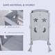 preview thumbnail 21 of 25, Qaba Kids Step Stool Folding Design, Bed Step Stool - 22" L x 22" W x 36.5" H