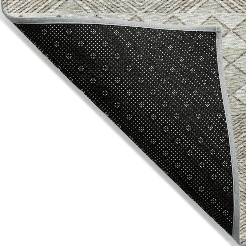 Machine Washable Indoor/ Outdoor Chantille Moroccan Boho Rug