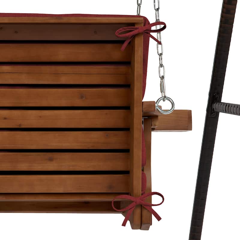 ARDEN Indoor / Outdoor Swing Cushion Set, 56 x 20