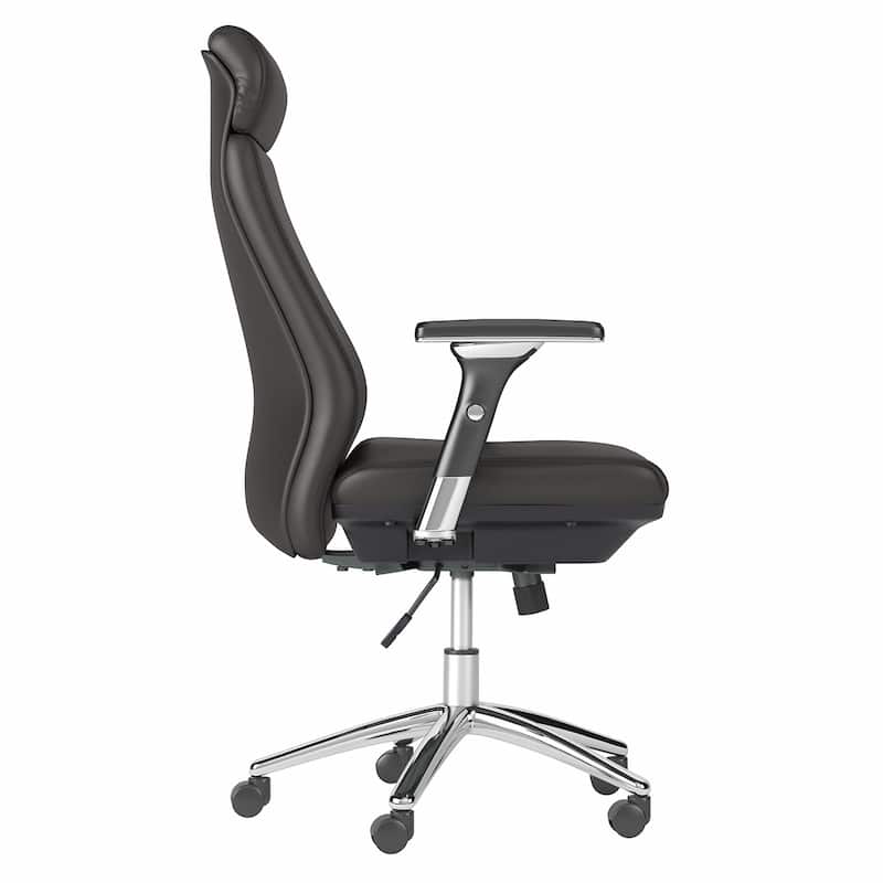 Bush Business Metropolis High Back Leather Executive Office Chair