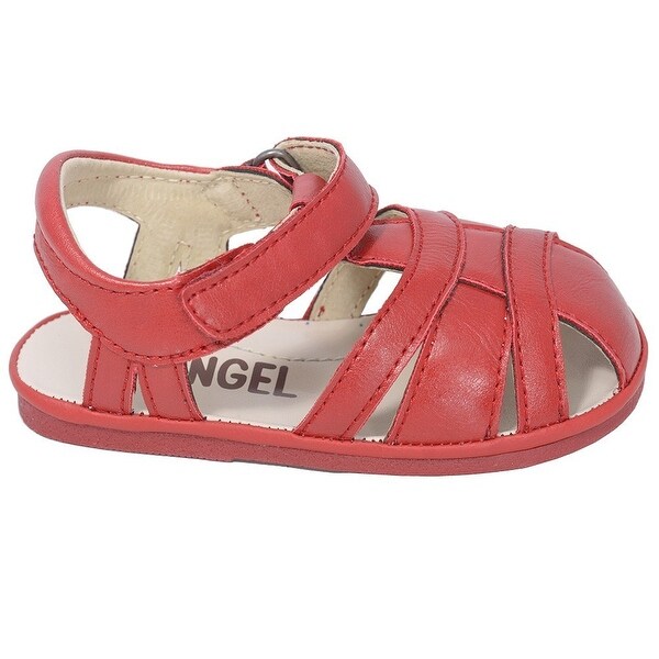 baby red sandals