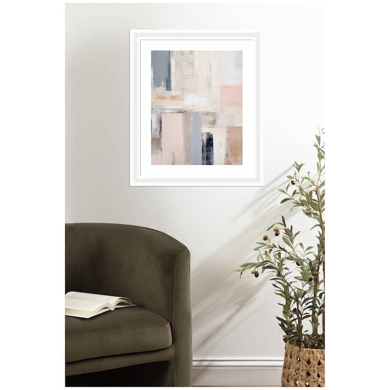 Kate and Laurel Framed Art Rustic Melody by Amy Lighthall