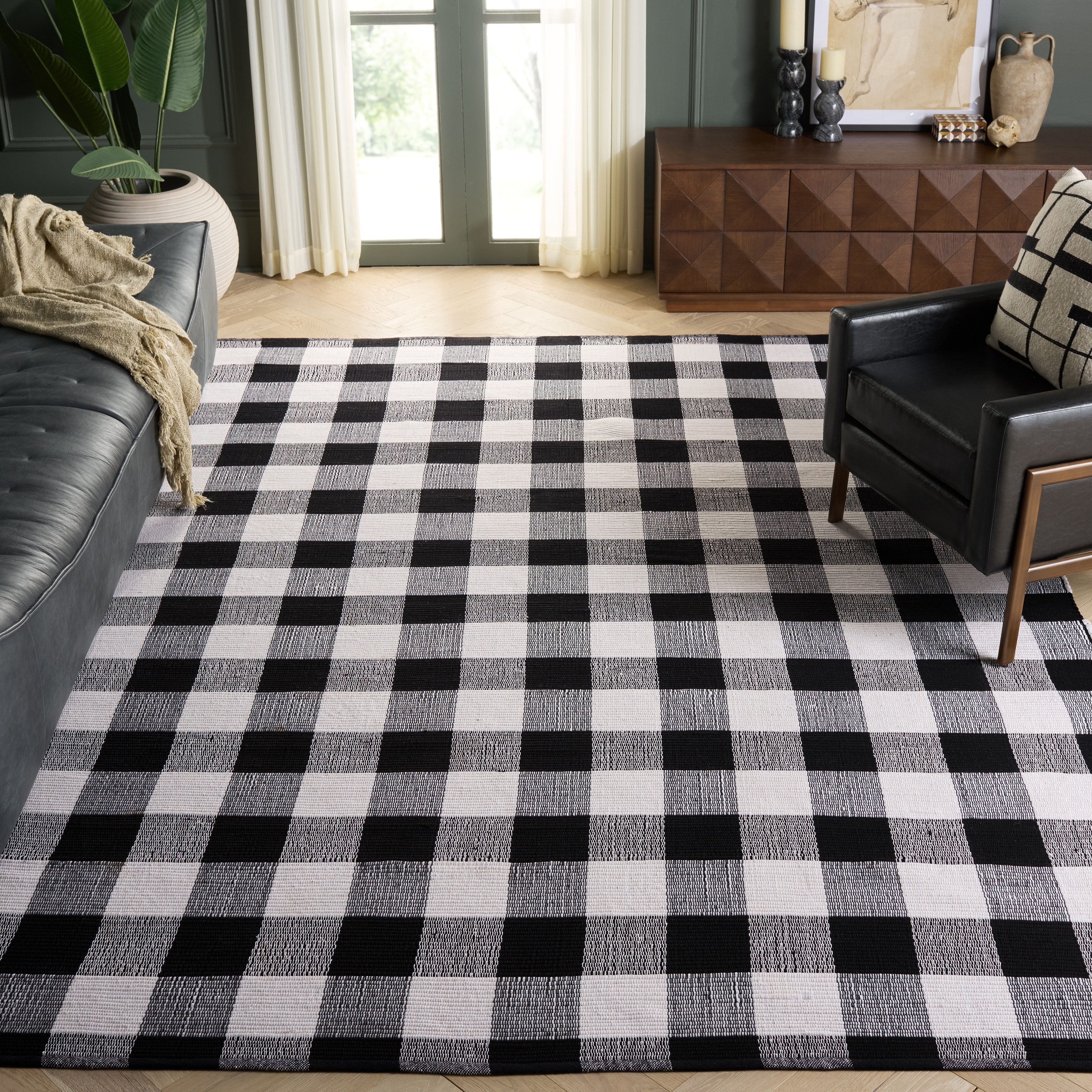SAFAVIEH Handmade Montauk Jonka Country Floral Cotton Rug