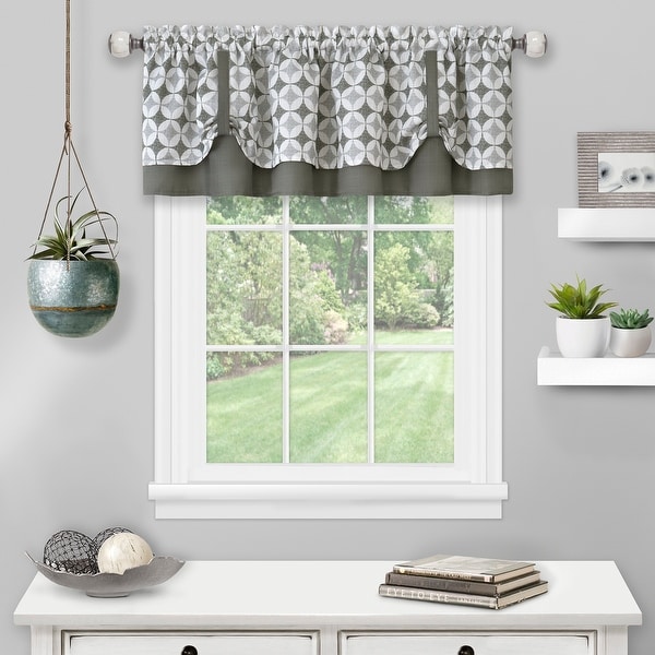 Callie Double Layer Pick Up Valance - 58x14. Opens flyout.
