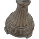 preview thumbnail 4 of 3, 25 inch Rustic Whitewashed Finish Table Lamps - Set of 2