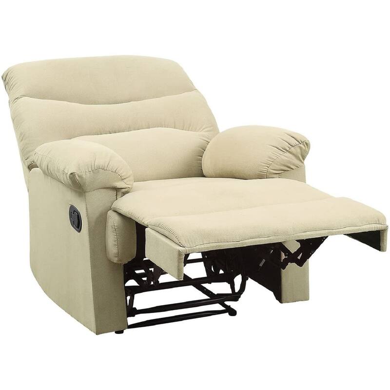 Modern Recliner in Sage Microfiber
