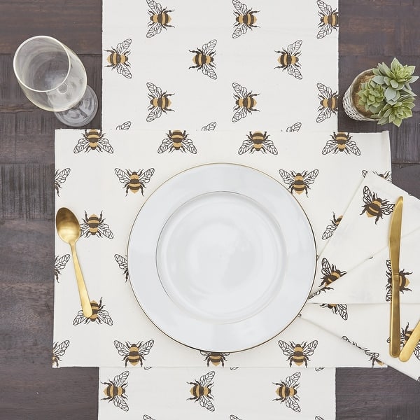 Bumble Bee Placemat Set of 4 Set of 4 On Sale Bed Bath & Beyond 36709711