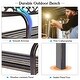 preview thumbnail 7 of 8, Costway Garden Bench Outdoor Furniture Porch Path Loveseat Chair - See Details