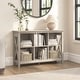 preview thumbnail 1 of 24, Bush Furniture Key West 6 Cube Bookcase with Adjustable Shelves Washed Gray