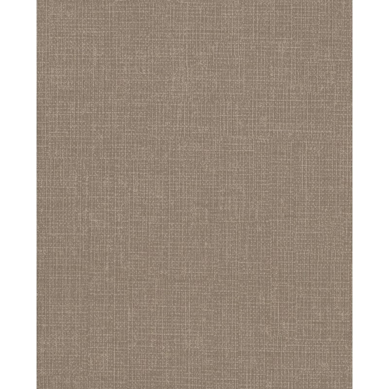 Arya Brown Fabric Texture Wallpaper