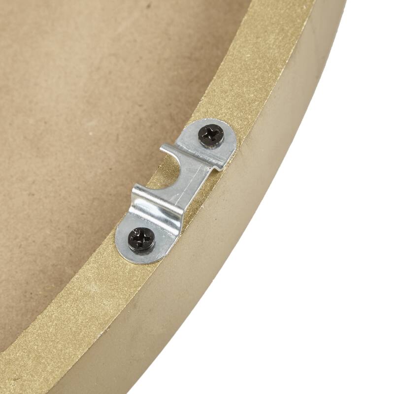 Madison Park Mason 23.6" Wood Wall Clock