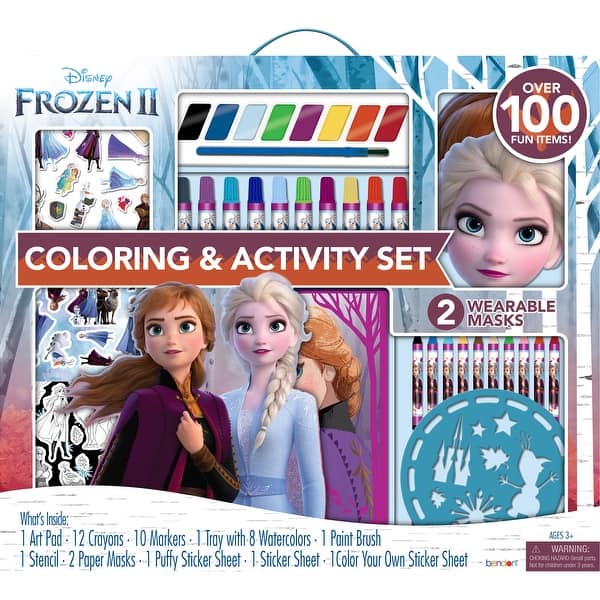 Disney Frozen 2 Coloring Activity Art Collection Overstock 32561762 Check out inspiring examples of frozen2 artwork on deviantart, and get inspired by our community of talented artists. disney junior