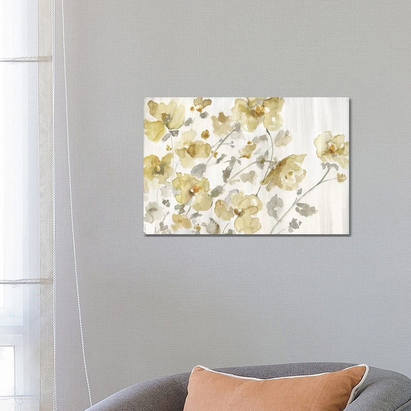 iCanvas "Blooming Neutral" by Nan Canvas Print - 18x26x1.5