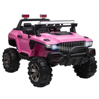 12V Electric SUV Ride-On Car with Remote Control and Siren Lights