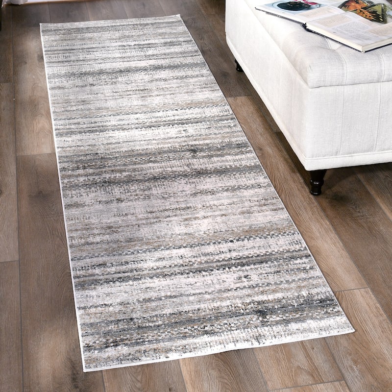 Christian Abstract Striped Area Rug