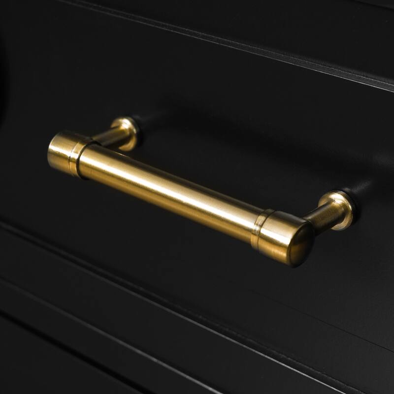 30'' Freestanding Bathroom Vanity with White Integrated Ceramic Sink - 30'' x 18.3'' x 34''