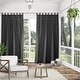 preview thumbnail 85 of 99, ATI Home Indoor/Outdoor Solid Cabana Tab Top Curtain Panel Pair