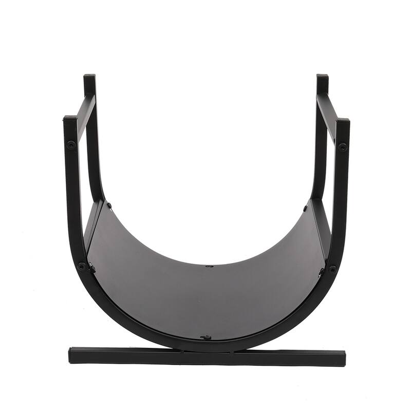 16.5" U-Shaped Outdoor Firewood Rack