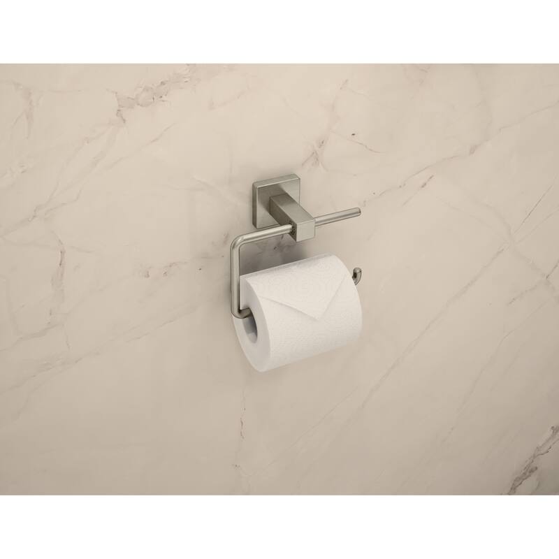 Symmons Duro Bathroom Hardware Set - Includes Towel Bar, Robe Hook,