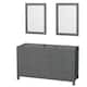 Option Dark Gray / Brushed Chrome Hardware