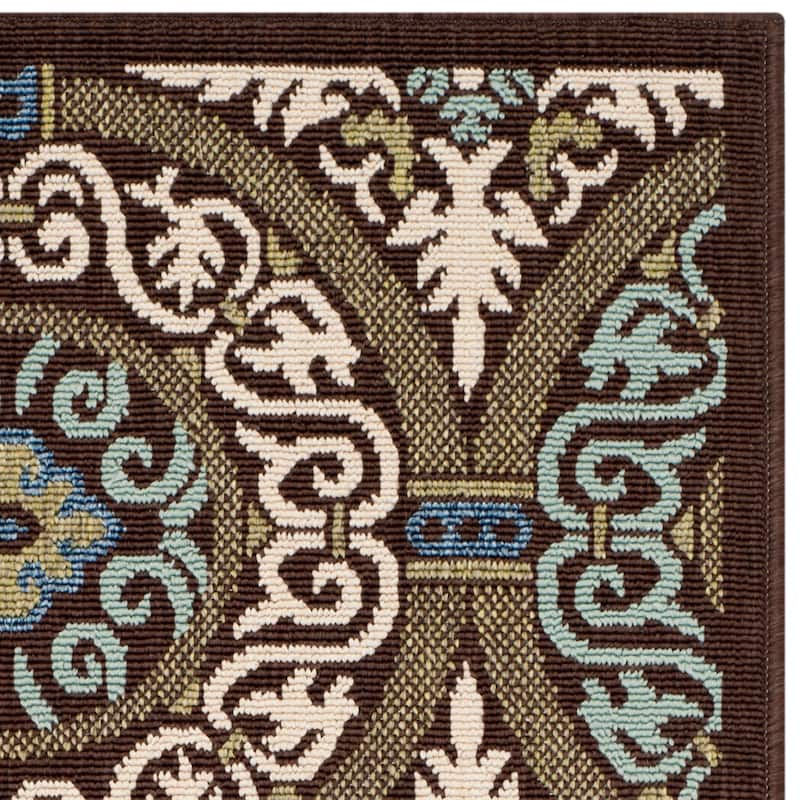 SAFAVIEH Veranda Rexhie Indoor/ Outdoor Waterproof Patio Backyard Rug