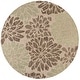 preview thumbnail 130 of 200, JONATHAN Y Floral Textured Weave Indoor/Outdoor Area Rug