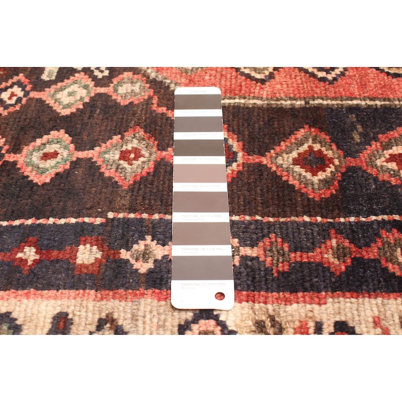 ECARPETGALLERY Hand-knotted Andelz Brown Wool Rug - 4'3 x 7'7