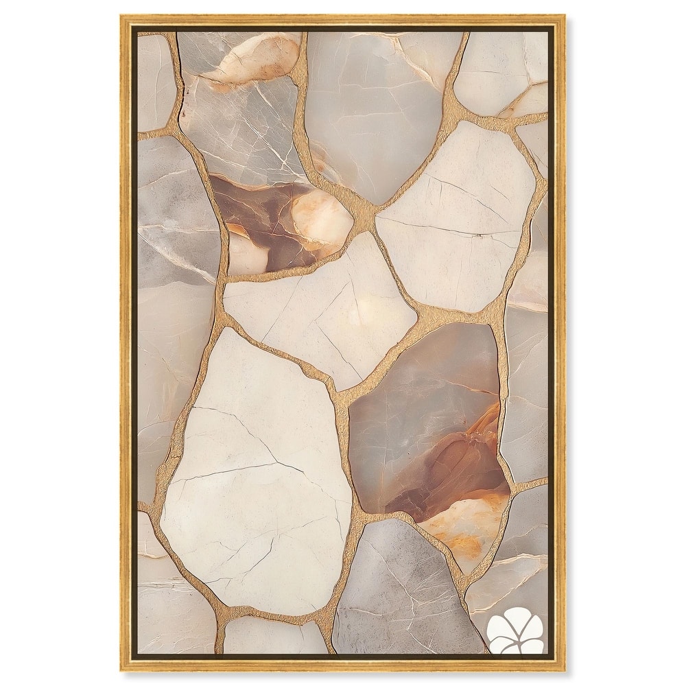 Textured Earthy Tones I Canvas by Art Remedy