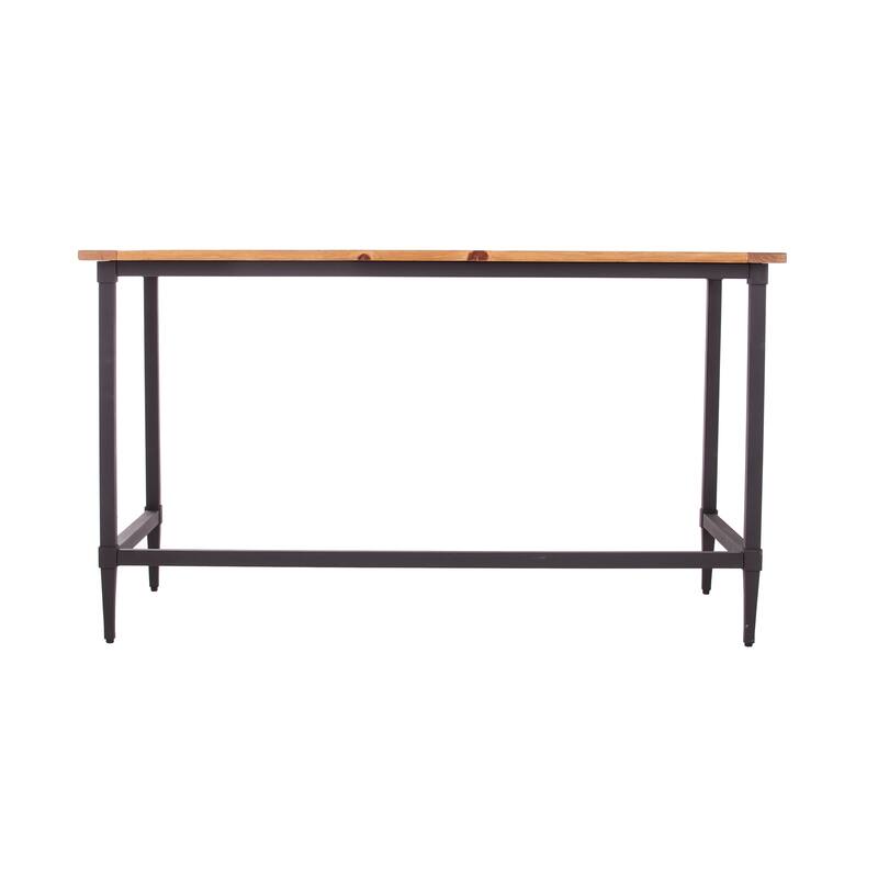 SEI Furniture Lawrence Modern Farmhouse Reclaimed Wood Desk