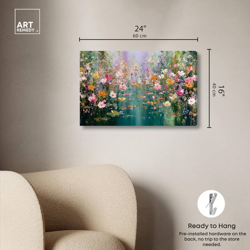 Picturesque Colors Canvas by Art Remedy, Gallery Wrapped