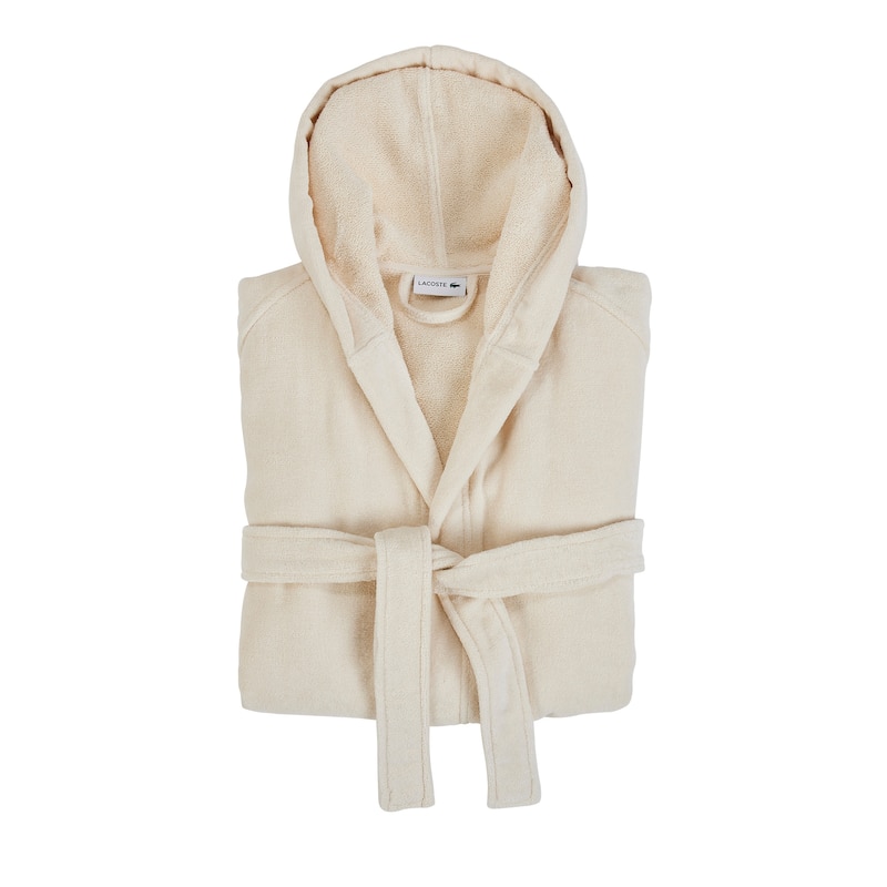Lacoste Fairplay Robe Straight Above the Knee - Chalk