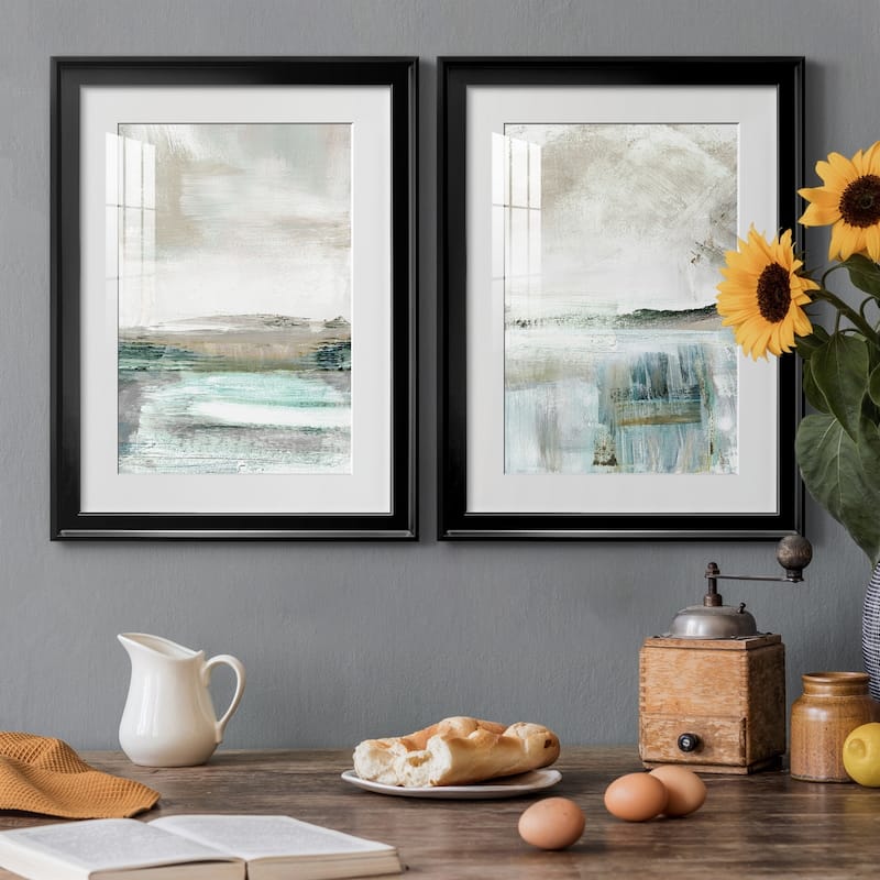 Summer Teal I Premium Framed Print - Ready to Hang