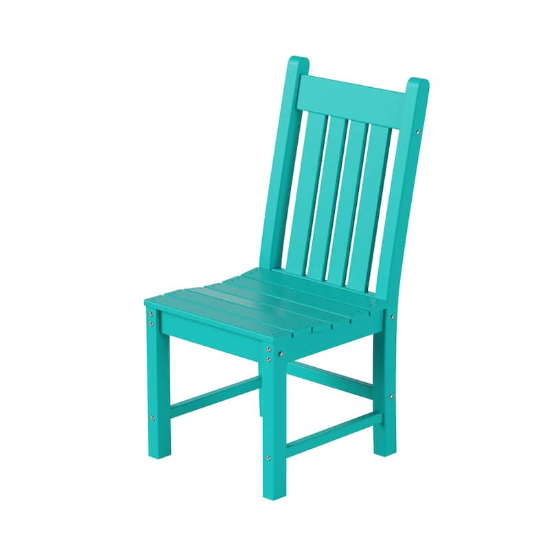 Polytrends Laguna Hdpe All Weather Outdoor Patio Dining Chair