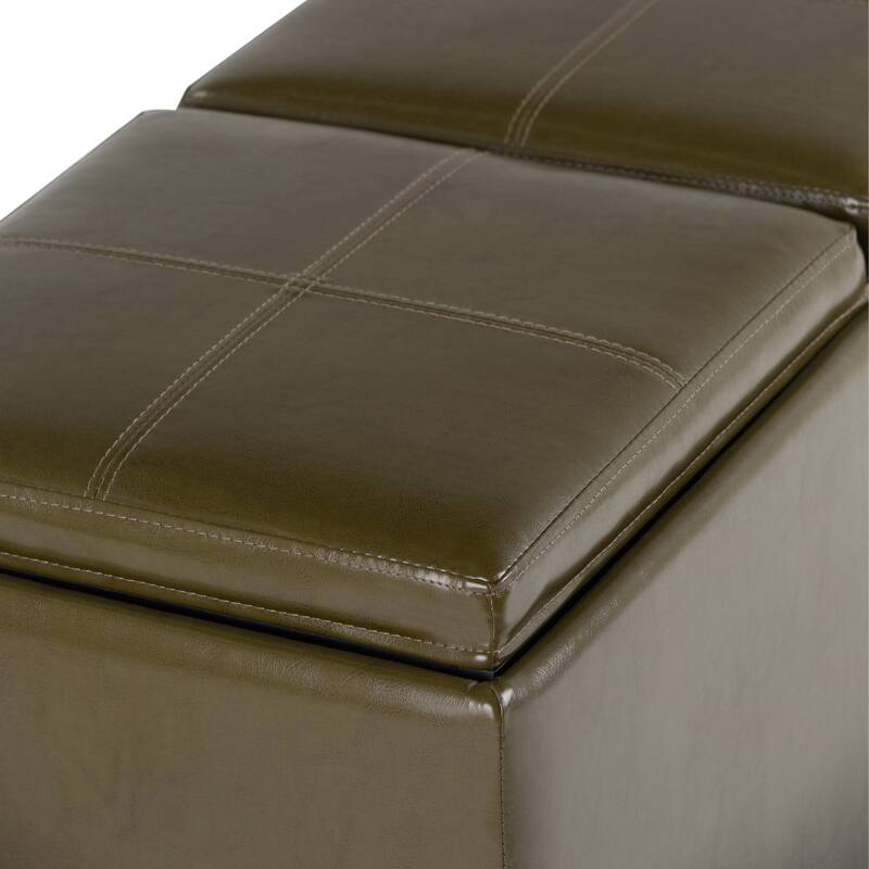 WYNDENHALL Franklin Upholstered 3-piece Ottoman Set