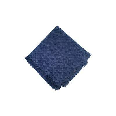 Waffle Weave Navy Napkin Set of 6