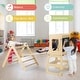 preview thumbnail 6 of 21, 7-in-1 Toddler Climbing Toy Connected Table and Chair Set for Boys and Girls - 31.5” x 23.5” x 5” (L x W x H)