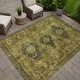 preview thumbnail 40 of 101, Machine Washable Indoor/ Outdoor Global Inver Chantille Rug