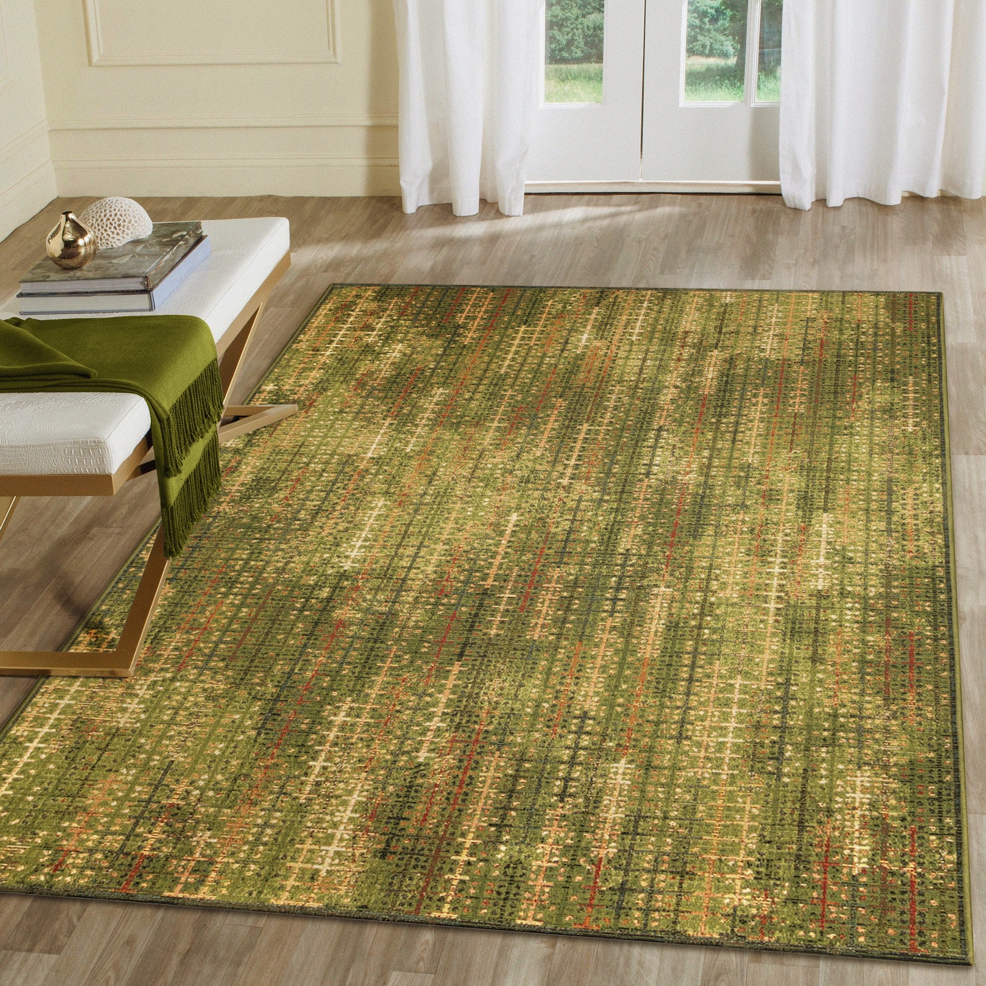 Lush Decor Marina Sienna Indoor/Outdoor Area Rug