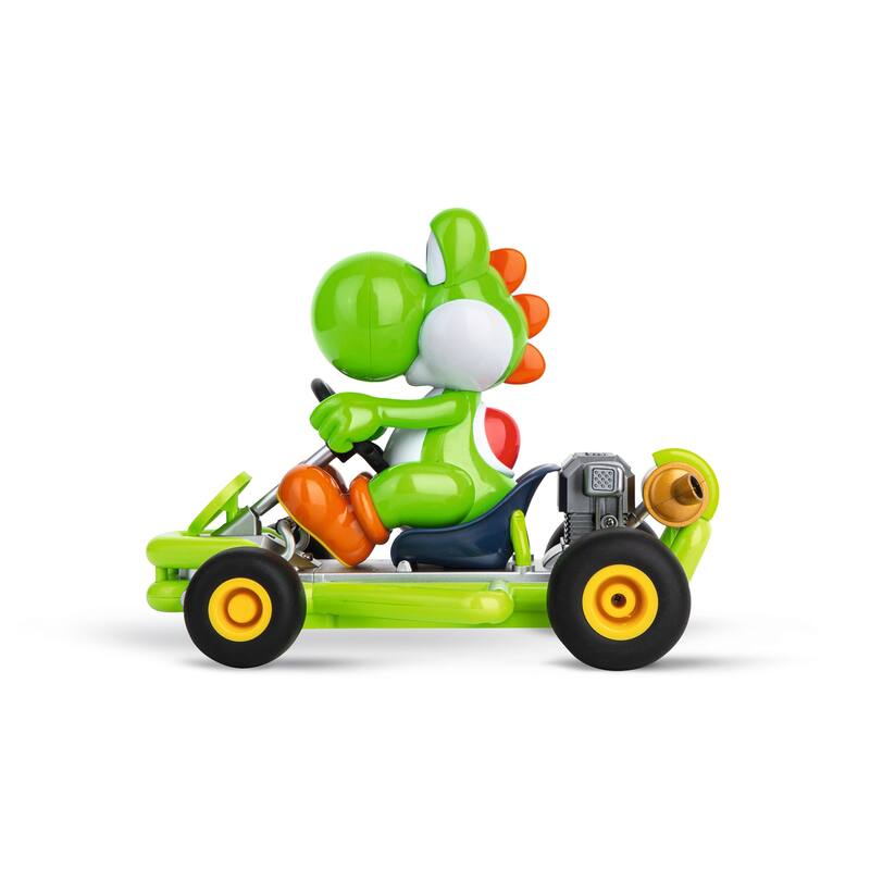 Kid's 2.4GHz Mario Kart Pipe Kart Remote Control Toy Car, Yoshi