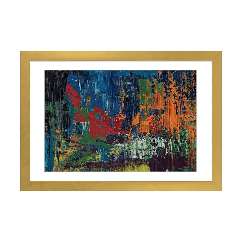 iCanvas "Sabotage" by Spencer Rogers - Gold - 16x24x1