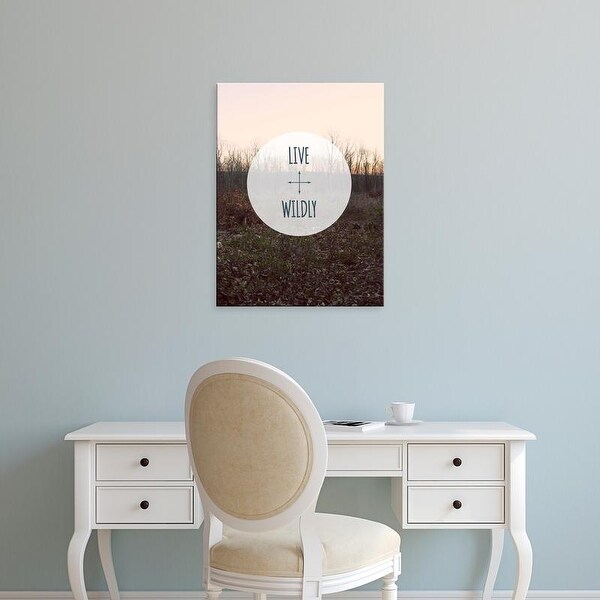 Easy Art Prints Jarman Fagalde's 'Centered Sentiment I' Premium Canvas Art