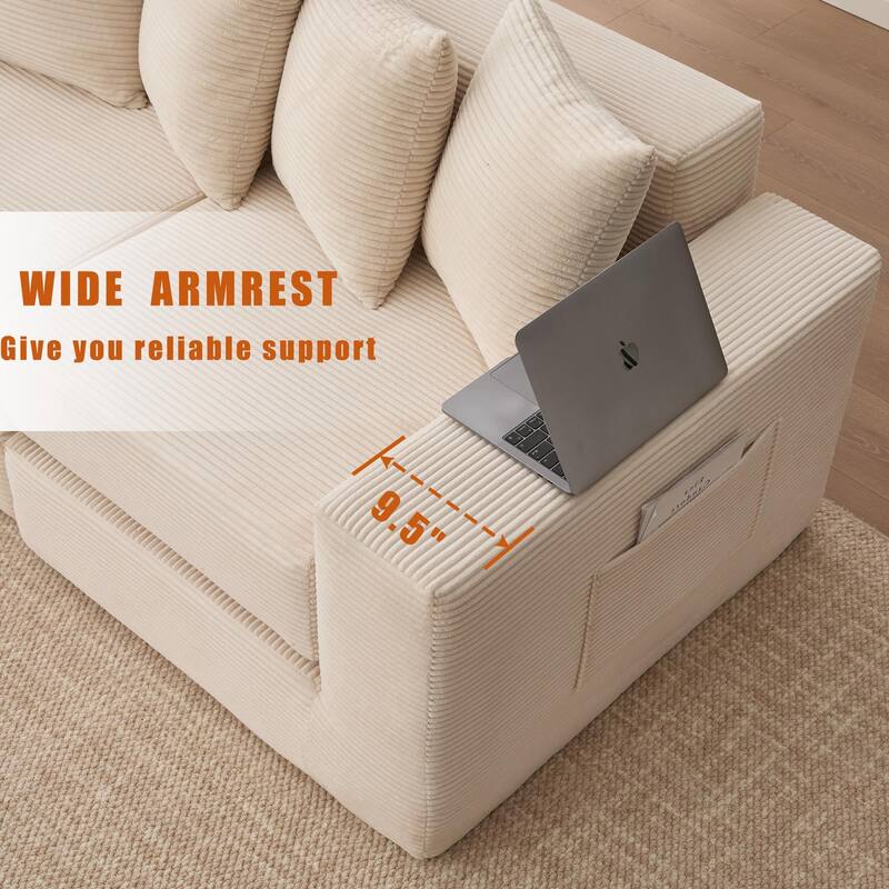 10-in-1 Convertible Sofa Sectional