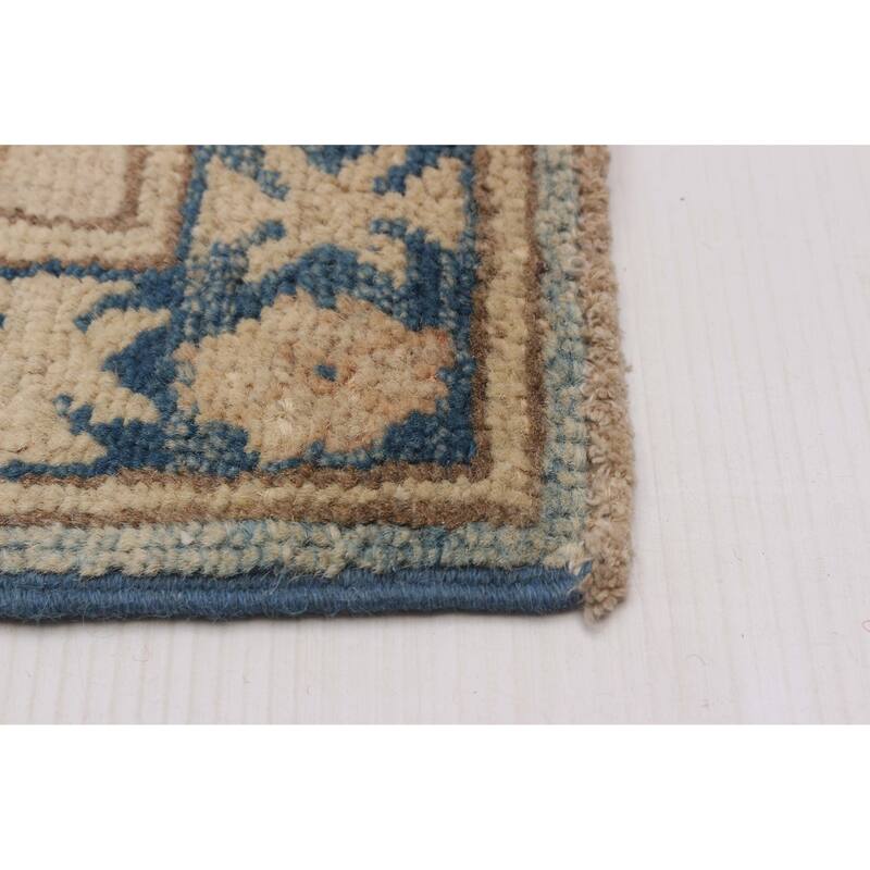 ECARPETGALLERY Hand-knotted Finest Ghazni Tan Wool Rug - 5'7 x 8'1