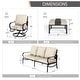 preview thumbnail 56 of 66, MAISON ARTS 5/7/9-Seat Patio Conversation Set, Outdoor Sofa Set with Single Sofa Chairs, 3-Seater Sofa, Ottoman and Coffee Table