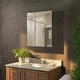 preview thumbnail 10 of 89, Bathroom Medicine Cabinet, Aluminum, Recessed/Surface Mount, Right/Left Hinged, Mirrored Interior 30 x 36