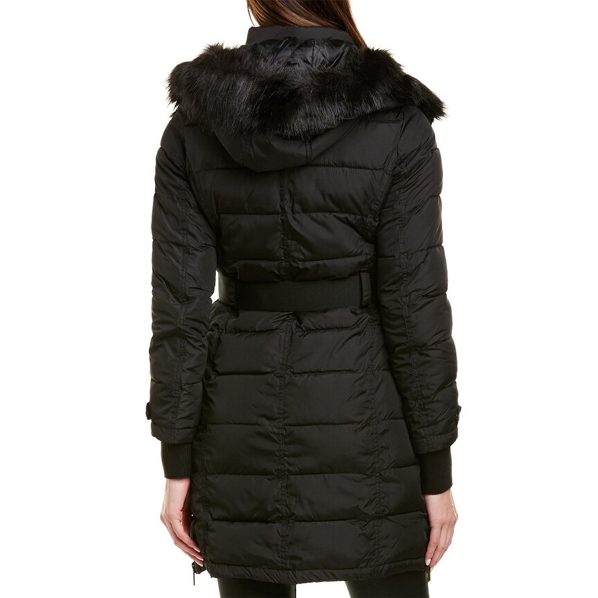 michael michael kors quilted satin puffer