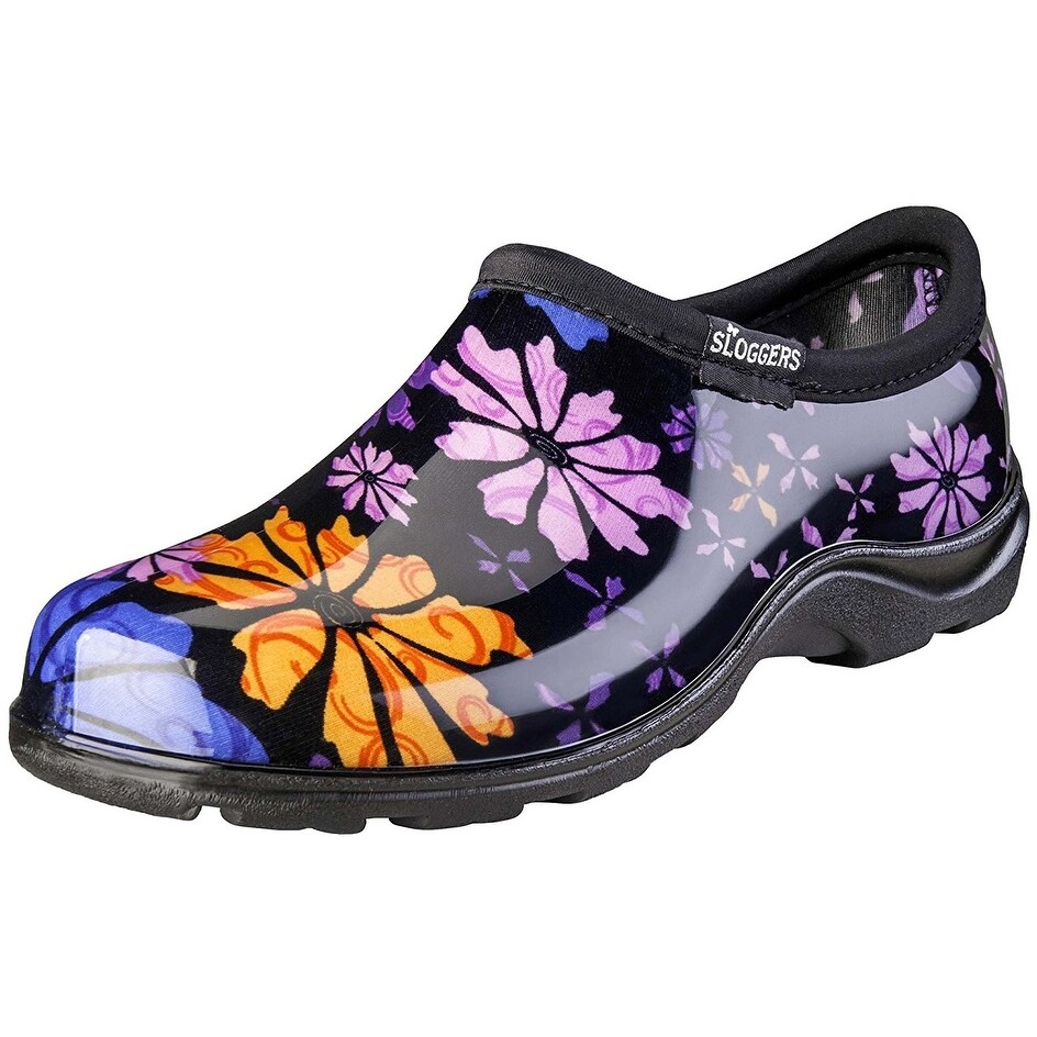 Sloggers 5116FP09 Flower Power Women's Rain and Garden Shoe, Size 9 Sloggers 5116FP09 Flower Power Women's Rain and Garden Shoe, Size 9
